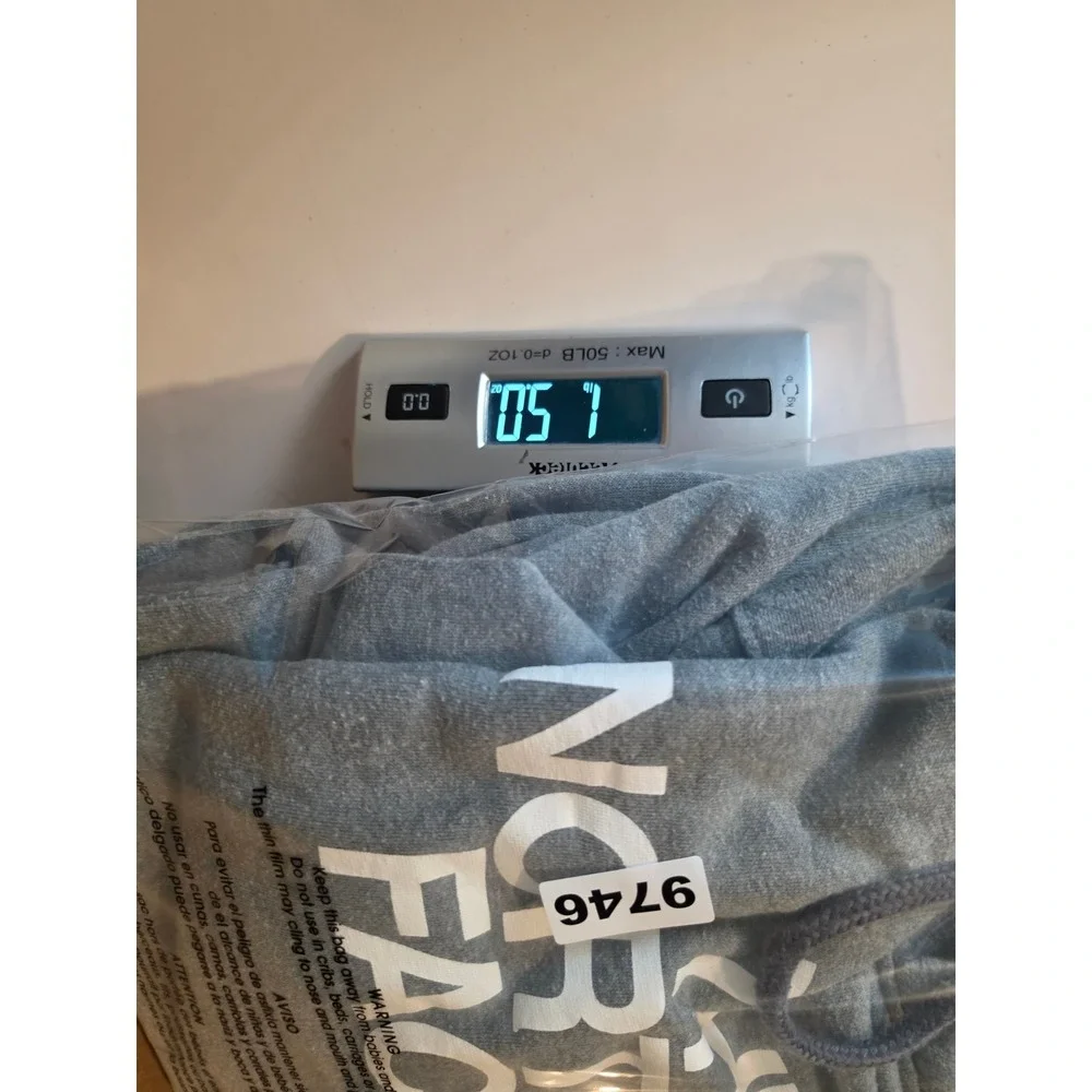 The North Face Hoodie Mens XL Gray Fleece Graphic Circular Design Sweatshirt